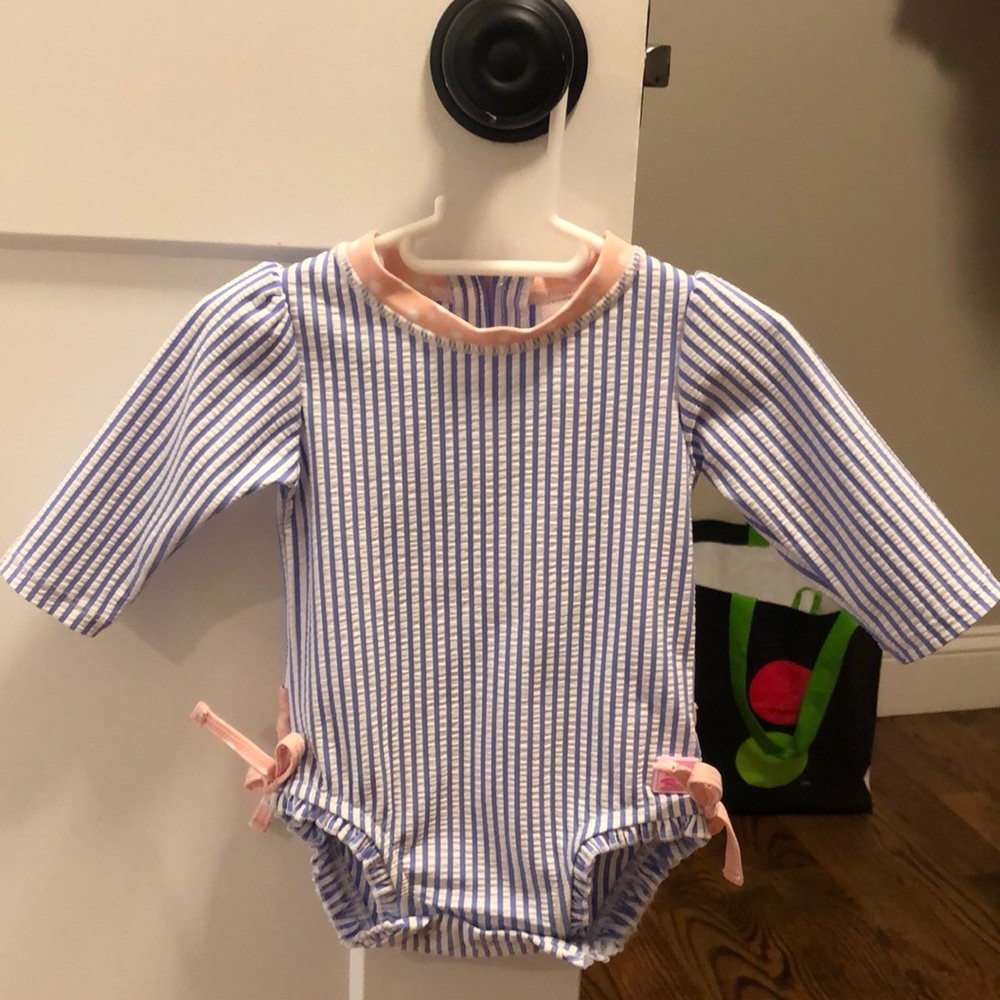 Ruffle Butts 3/6 month SPF 50 bathing suit!